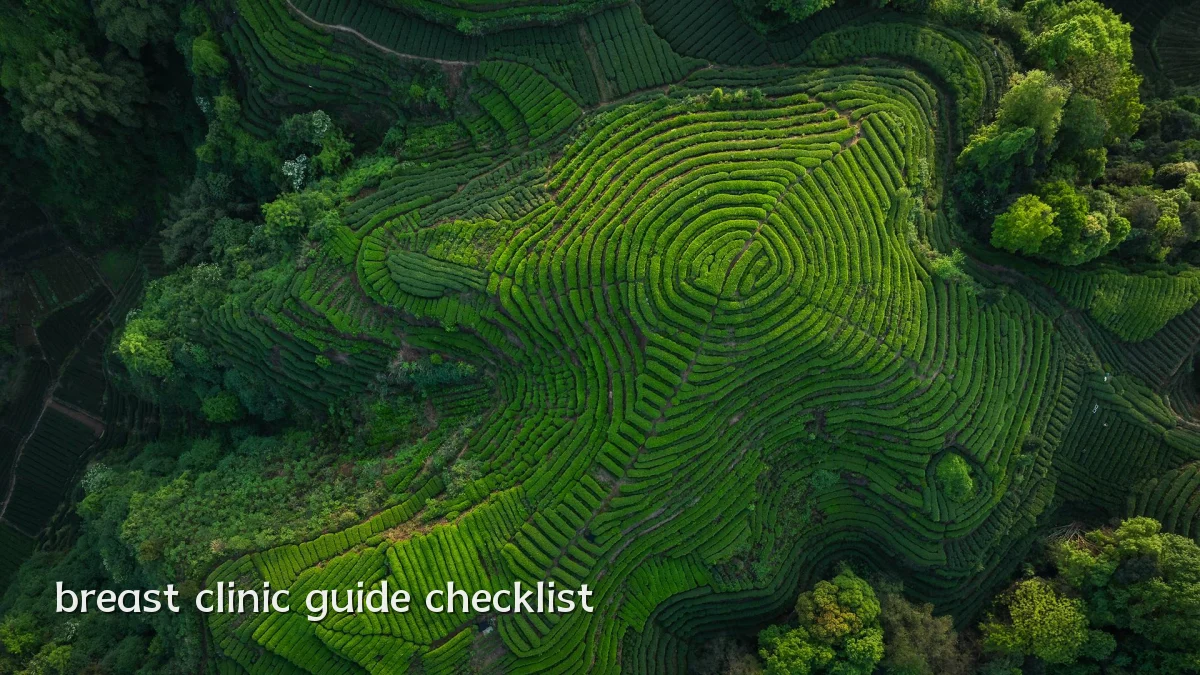 breast clinic guide checklist