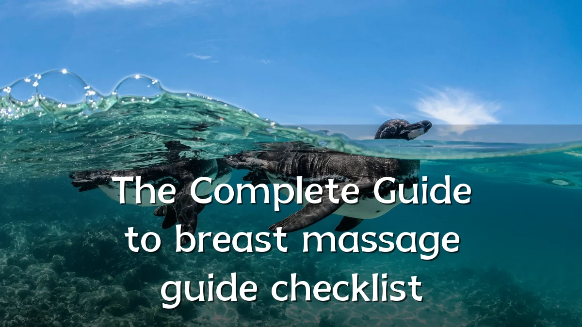 The Complete Guide to breast massage guide checklist