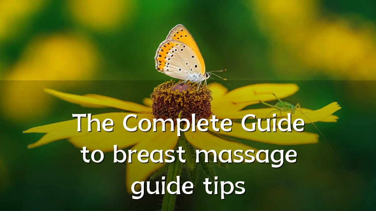 The Complete Guide to breast massage guide tips
