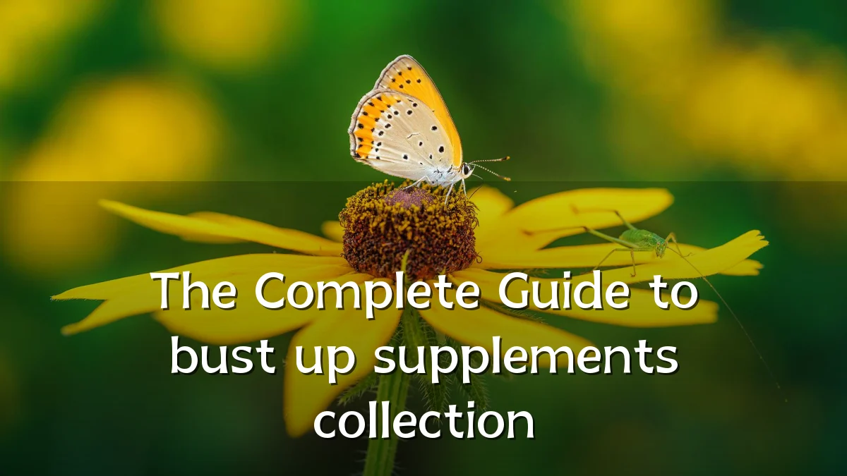The Complete Guide to bust up supplements collection