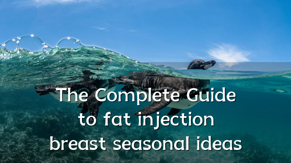 The Complete Guide to fat injection breast seasonal ideas