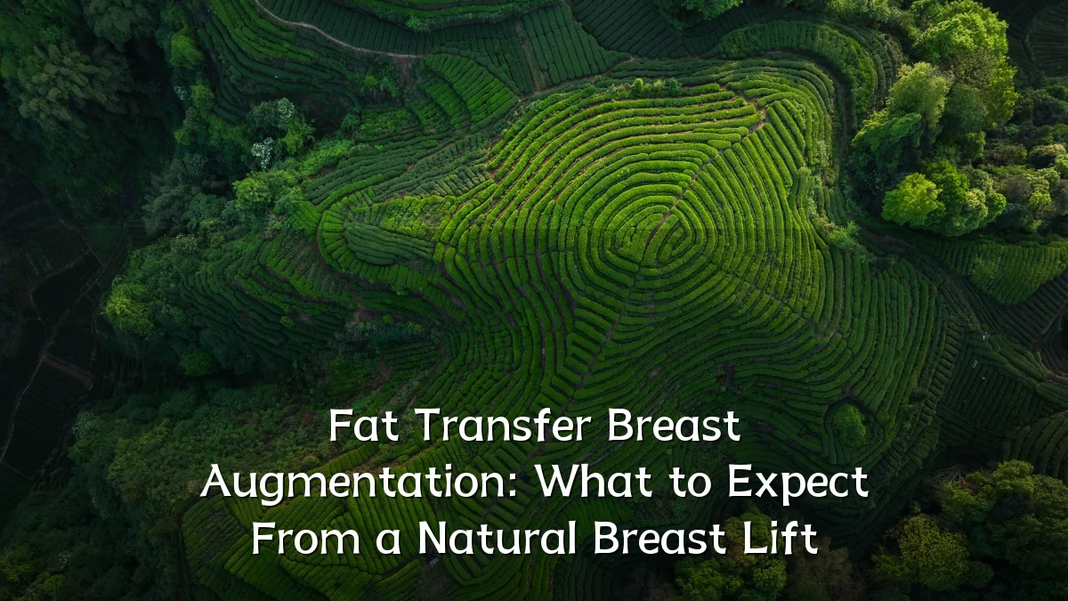 Fat Transfer Breast Augmentation: What to Expect From a Natural Breast Lift