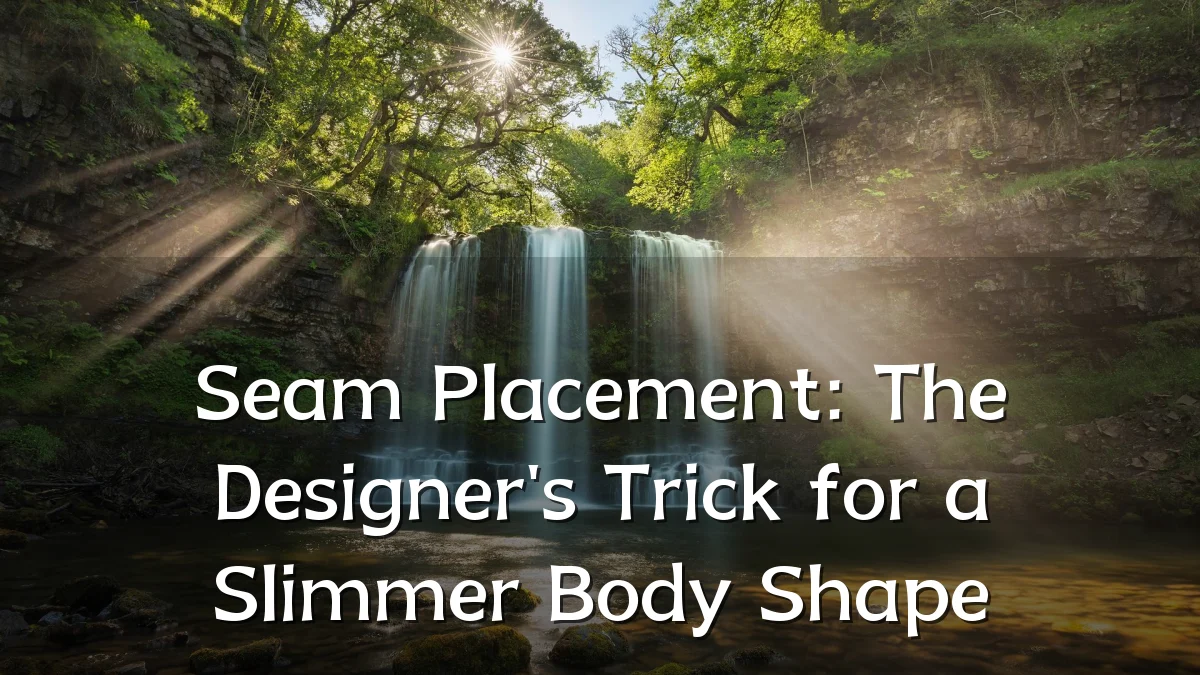 Seam Placement: The Designer's Trick for a Slimmer Body Shape