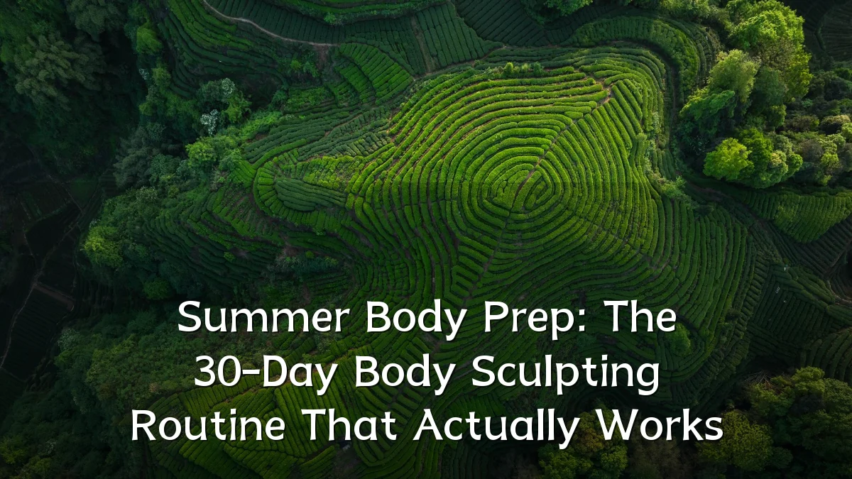 Summer Body Prep: The 30-Day Body Sculpting Routine That Actually Works