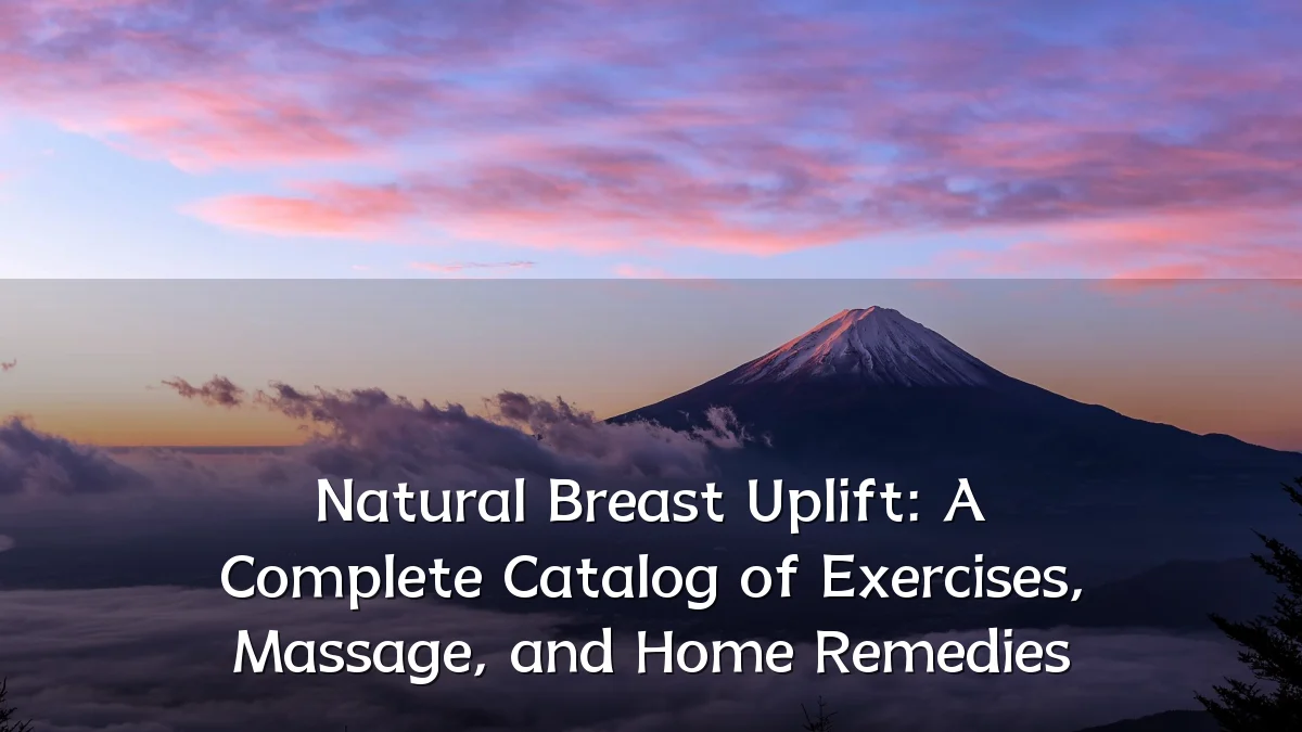 Natural Breast Uplift: A Complete Catalog of Exercises, Massage, and Home Remedies