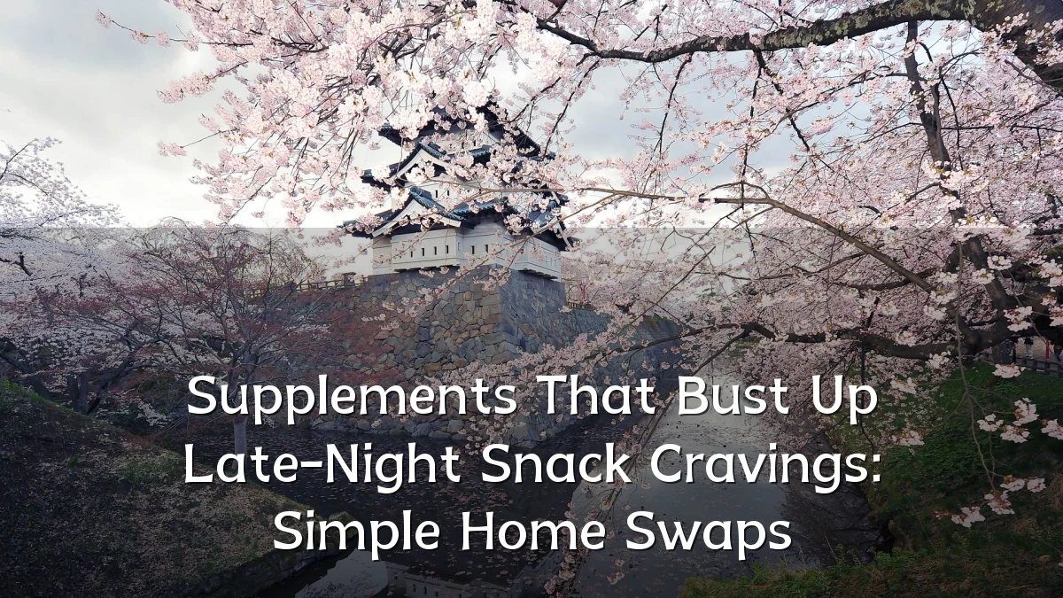 Supplements That Bust Up Late-Night Snack Cravings: Simple Home Swaps