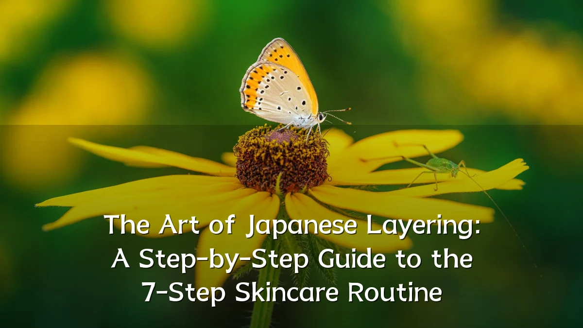 The Art of Japanese Layering: A Step-by-Step Guide to the 7-Step Skincare Routine